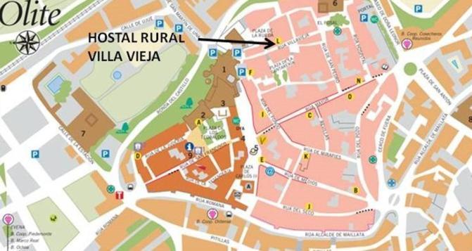 Hostal Rural Villa Vieja Olite Eksteriør billede
